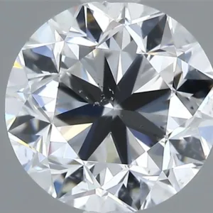 1 Carat Round E SI1 Natural Diamond