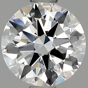 1 Carat Round F VVS1 Natural Diamond
