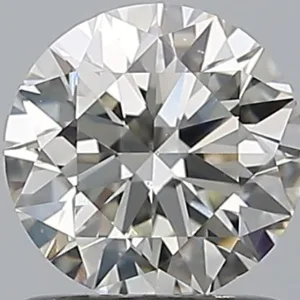 1 Carat Round K VS2 Natural Diamond