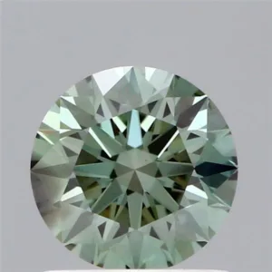 1.05 Carat Round Fancy Intense Green VS1 Lab Diamond