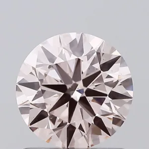 1.06 Carat Round Fancy Pink VS2 Lab Diamond