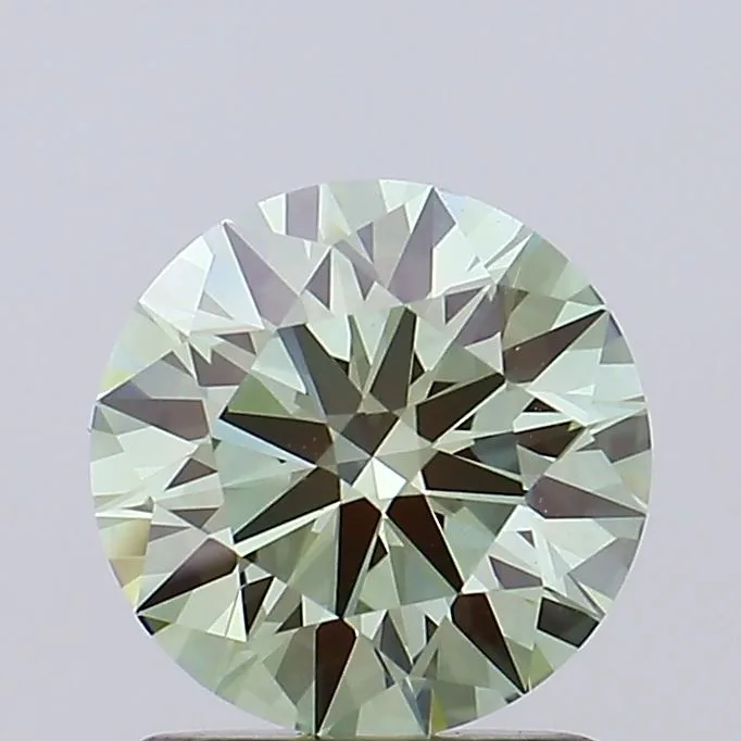 1.14 Carat Round Fancy Intense Green VVS2 Lab Diamond 1 1.14 Carat Round Fancy Intense Green VVS2 Lab Diamond