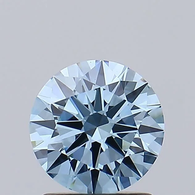 1.26 Carat Round Fancy Vivid Blue VS1 Lab Diamond 1 1.26 Carat Round Fancy Vivid Blue VS1 Lab Diamond