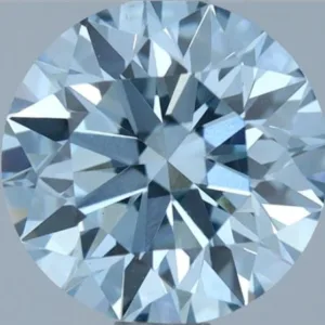 1.32 Carat Round Fancy Intense Blue VS2 Lab Diamond