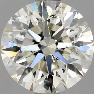 1.5 Carat Round K SI2 Natural Diamond