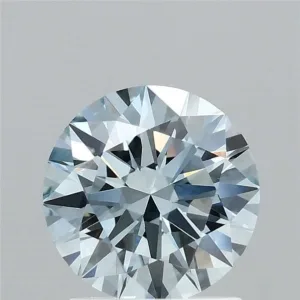 1.51 Carat Round Fancy Intense Blue VVS2 Lab Diamond
