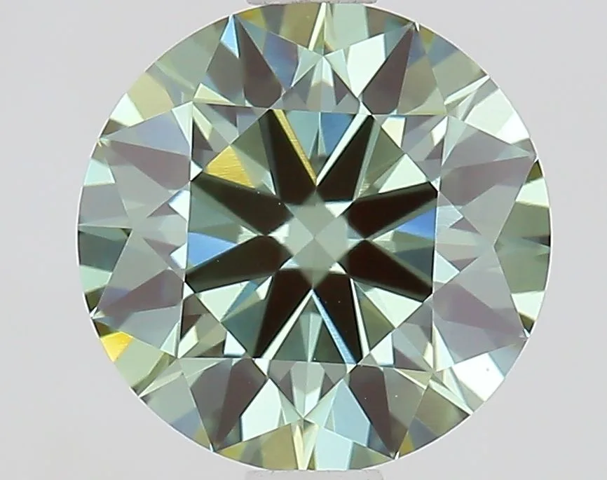 1.53 Carat Round Fancy Vivid Green VS1 Lab Diamond 1 1.53 Carat Round Fancy Vivid Green VS1 Lab Diamond