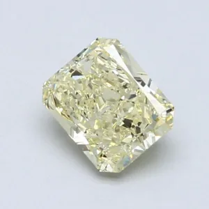 1.54 Carat Radiant Yellow SI1 Natural Diamond