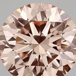 1.56 Carat Round Fancy Intense Pink VS2 Lab Diamond