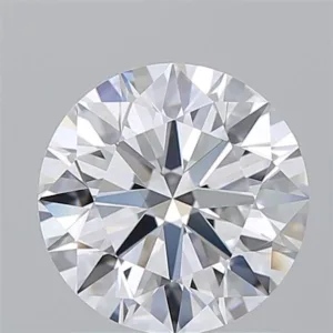 1.58 Carat Round E VVS1 Natural Diamond