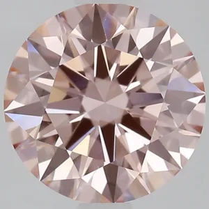 1.66 Carat Round Fancy Intense Pink VVS2 Lab Diamond