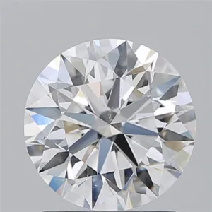 1.68 Carat Round D VS2 Natural Diamond