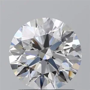 1.7 Carat Round E VVS1 Natural Diamond