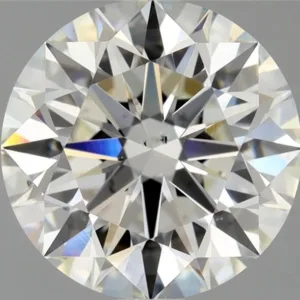 1.7 Carat Round H SI1 Natural Diamond