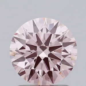 1.71 Carat Round Fancy Pink VS1 Lab Diamond