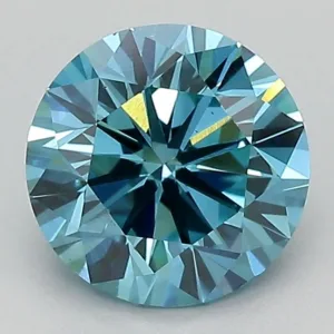 1.75 Carat Round Fancy Deep Blue VS2 Lab Diamond