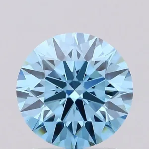 1.75 Carat Round Fancy Vivid Blue VS1 Lab Diamond