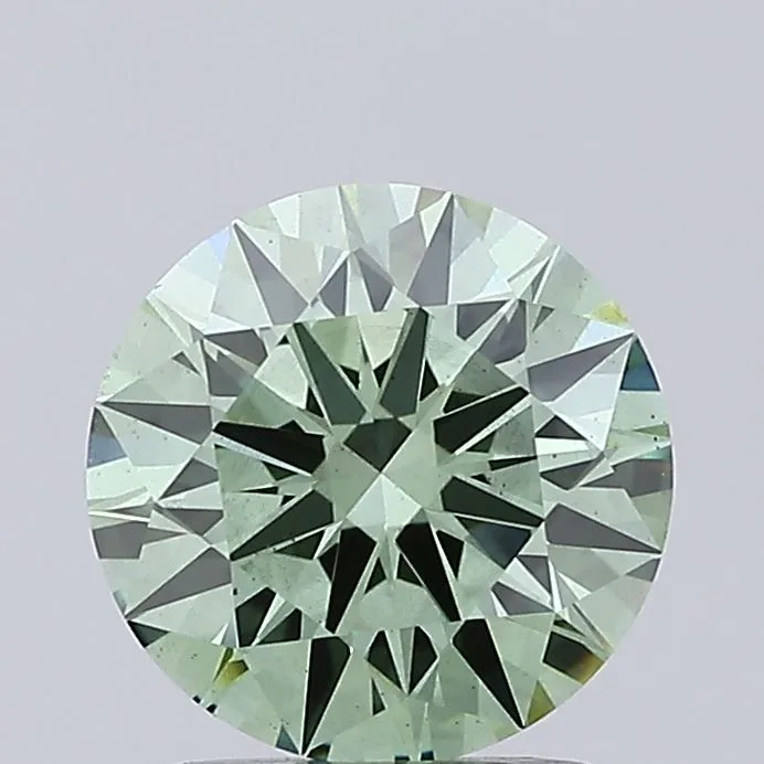 1.78 Carat Round Fancy Vivid Green VS2 Lab Diamond 1 1.78 Carat Round Fancy Vivid Green VS2 Lab Diamond