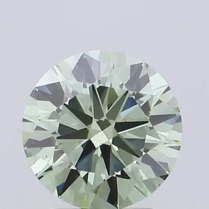 1.92 Carat Round Fancy Intense Green VS1 Lab Diamond