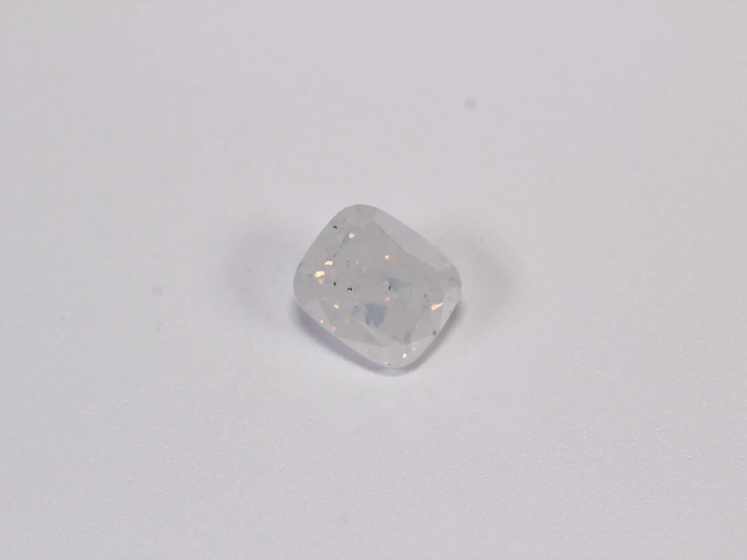 2 Carat Asscher Fancy Dark Gray SI2 Natural Diamond 1 2 Carat Asscher Fancy Dark Gray SI2 Natural Diamond