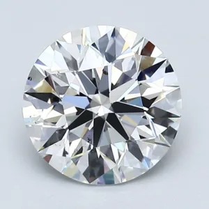 2 Carat Round D SI1 Natural Diamond
