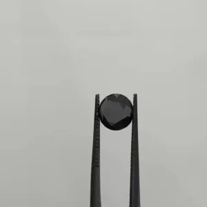 2 Carat Round Fancy Black VVS2 Natural Diamond
