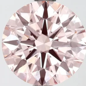 2 Carat Round Fancy Intense Pink VS1 Lab Diamond