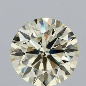 2 Carat Round Fancy Yellow VS1 Lab Diamond
