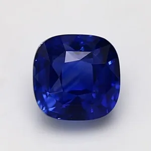 2.01 Carat Cushion Brilliant Blue Natural Diamond