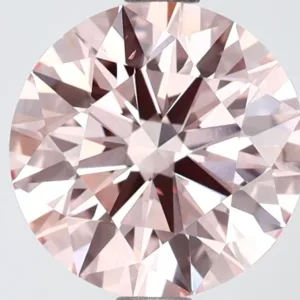 2.01 Carat Round Fancy Vivid Pink VS1 Lab Diamond