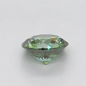 2.03 Carat Round Fancy Vivid Green VS2 Lab Diamond