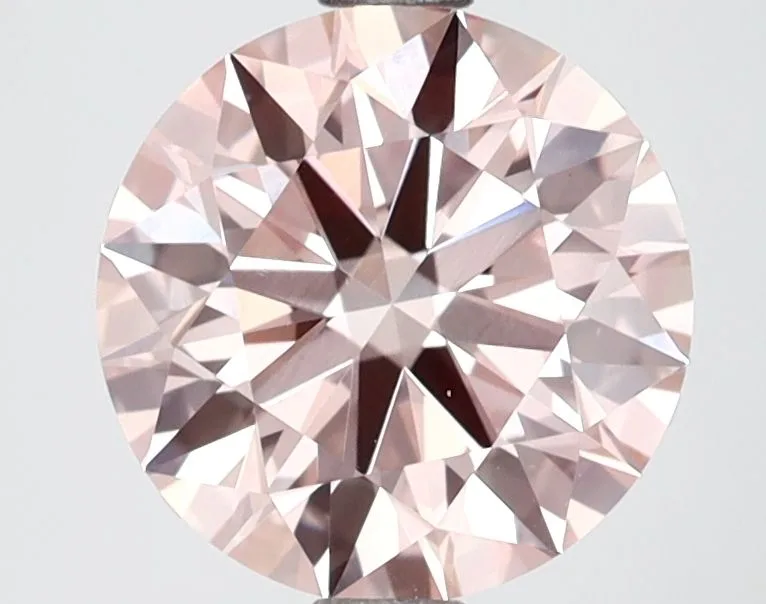2.04 Carat Round Fancy Intense Pink VS1 Lab Diamond 1 2.04 Carat Round Fancy Intense Pink VS1 Lab Diamond