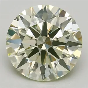 2.07 Carat Round Fancy Light Green VS1 Lab Diamond