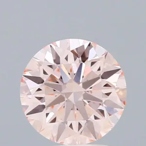 2.11 Carat Round Fancy Intense Pink VS1 Lab Diamond