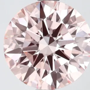 2.12 Carat Round Fancy Intense Pink VVS2 Lab Diamond