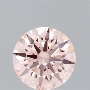 2.17 Carat Round Fancy Intense Pink VS1 Lab Diamond