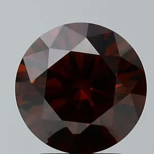 2.31 Carat Round Fancy Dark Brown SI1 Lab Diamond