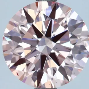 2.43 Carat Round Fancy Intense Pink VS2 Lab Diamond