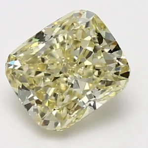 2.46 Carat Radiant Fancy Yellow IF Natural Diamond