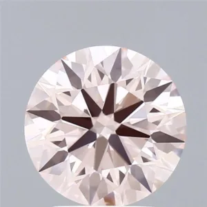 2.52 Carat Round Fancy Light Pink VVS2 Lab Diamond