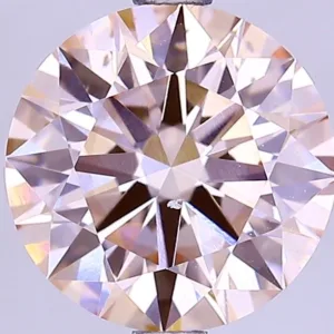 2.53 Carat Round Fancy Intense Pink VS1 Lab Diamond
