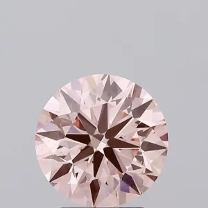 2.72 Carat Round Fancy Intense Pink VS2 Lab Diamond