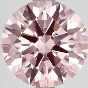 2.73 Carat Round Fancy Vivid Pink VVS2 Lab Diamond