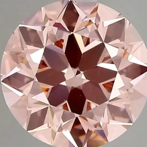 2.8 Carat Round Fancy Vivid Pink VVS2 Lab Diamond