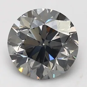 3 Carat Round Fancy Gray SI2 Natural Diamond