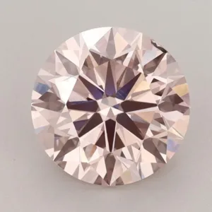 3 Carat Round Fancy Intense Pink SI1 Lab Diamond