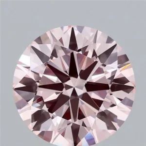 3 Carat Round Fancy Intense Pink VS1 Lab Diamond