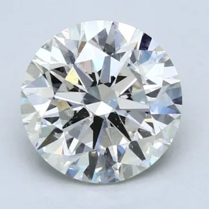 3 Carat Round H SI2 Natural Diamond