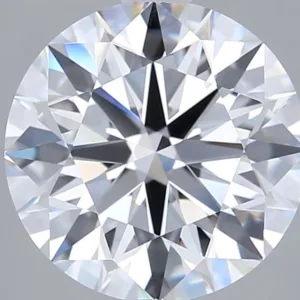 3.01 Carat Round D VVS2 Lab Diamond