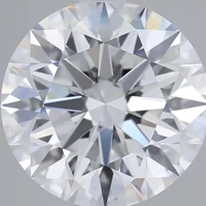 3.01 Carat Round D VVS2 Lab Diamond